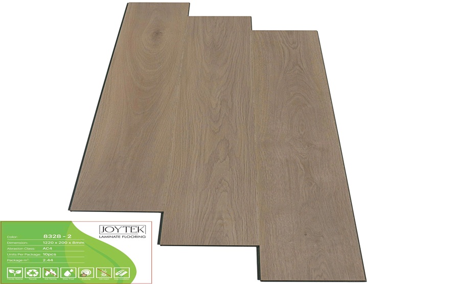 Sàn Gỗ Joytek Cốt Nâu 8328-2